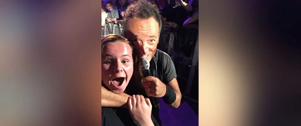 Bruce Springsteen seflie