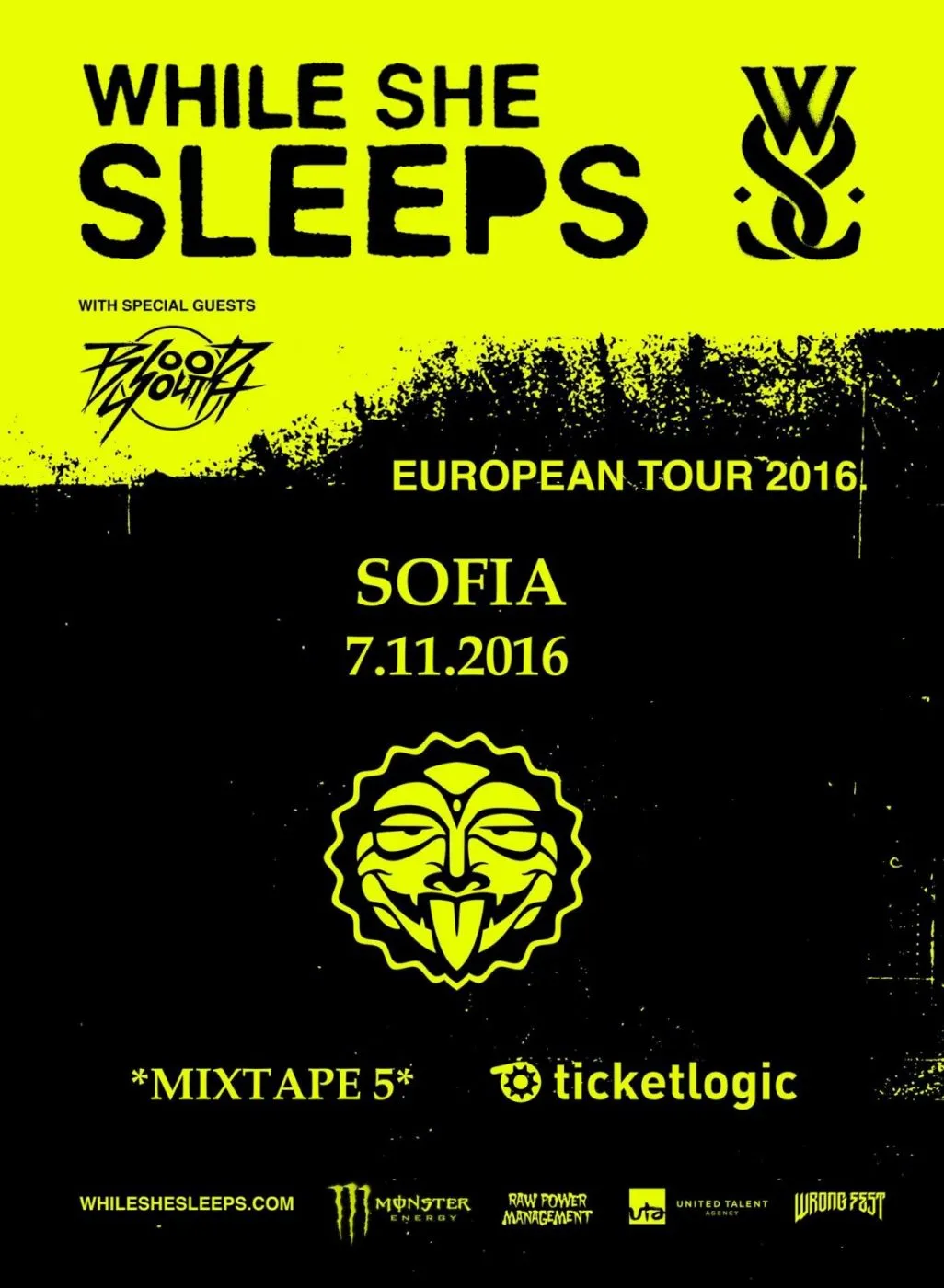 while she sleeps