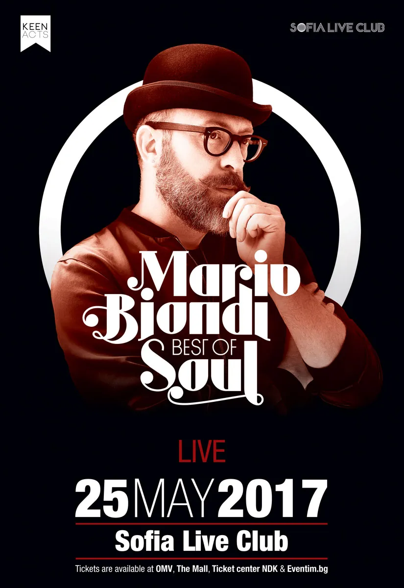Mario Biondi poster
