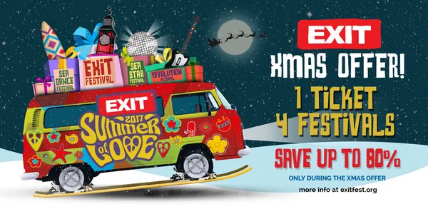 Exit 2017 Xmas offer Exit 2017 Xmas offer