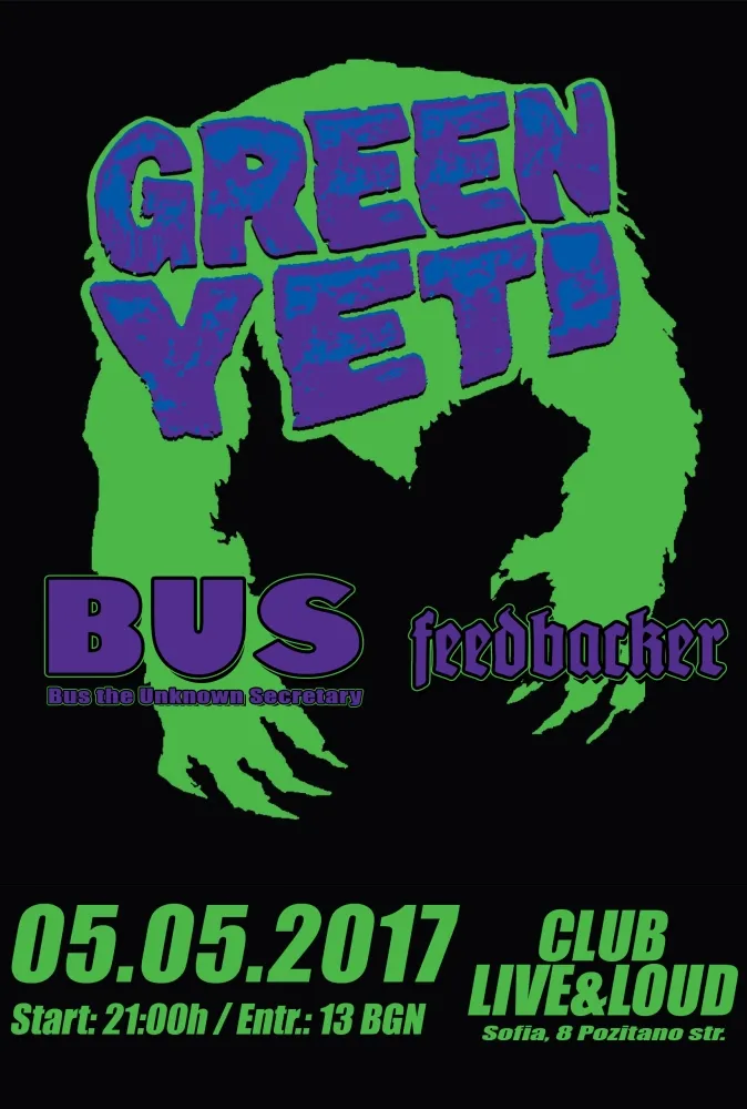 green yeti poster