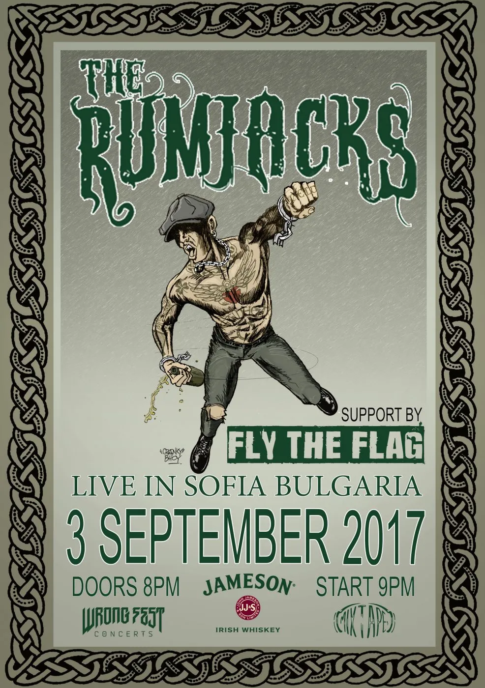 The Rumjacks Official poster Rumjacks Fly The Rumjacks Official poster Rumjacks Fly