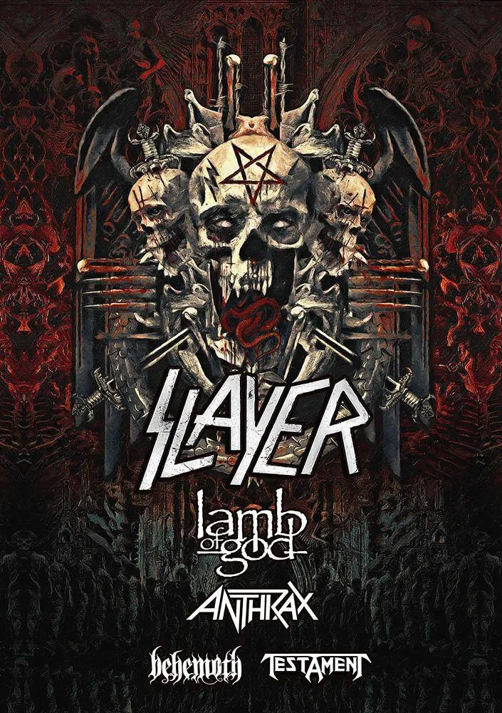 Slayer lineup Slayer lineup