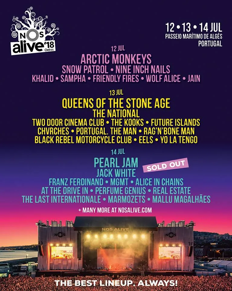 2018.07.12 14 NOS Alive 2 2018.07.12 14 NOS Alive 2