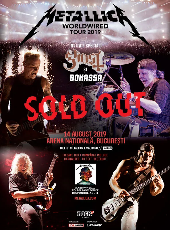 2019.08.14 Metallica Bucharest SOLD OUT Metallica