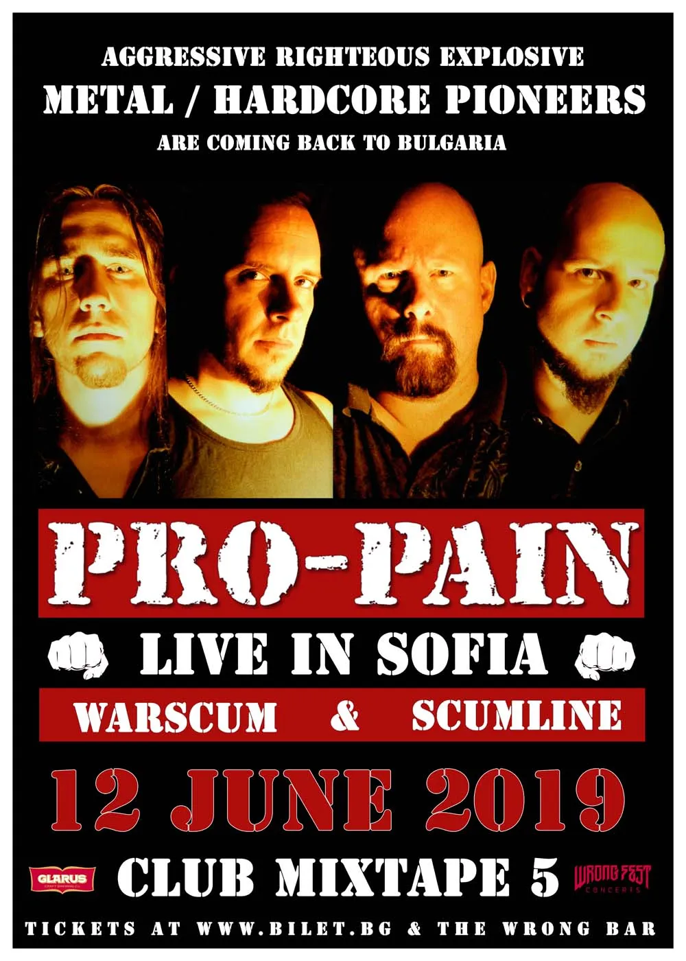 Pro pain Poster smacked Pro pain Poster smacked