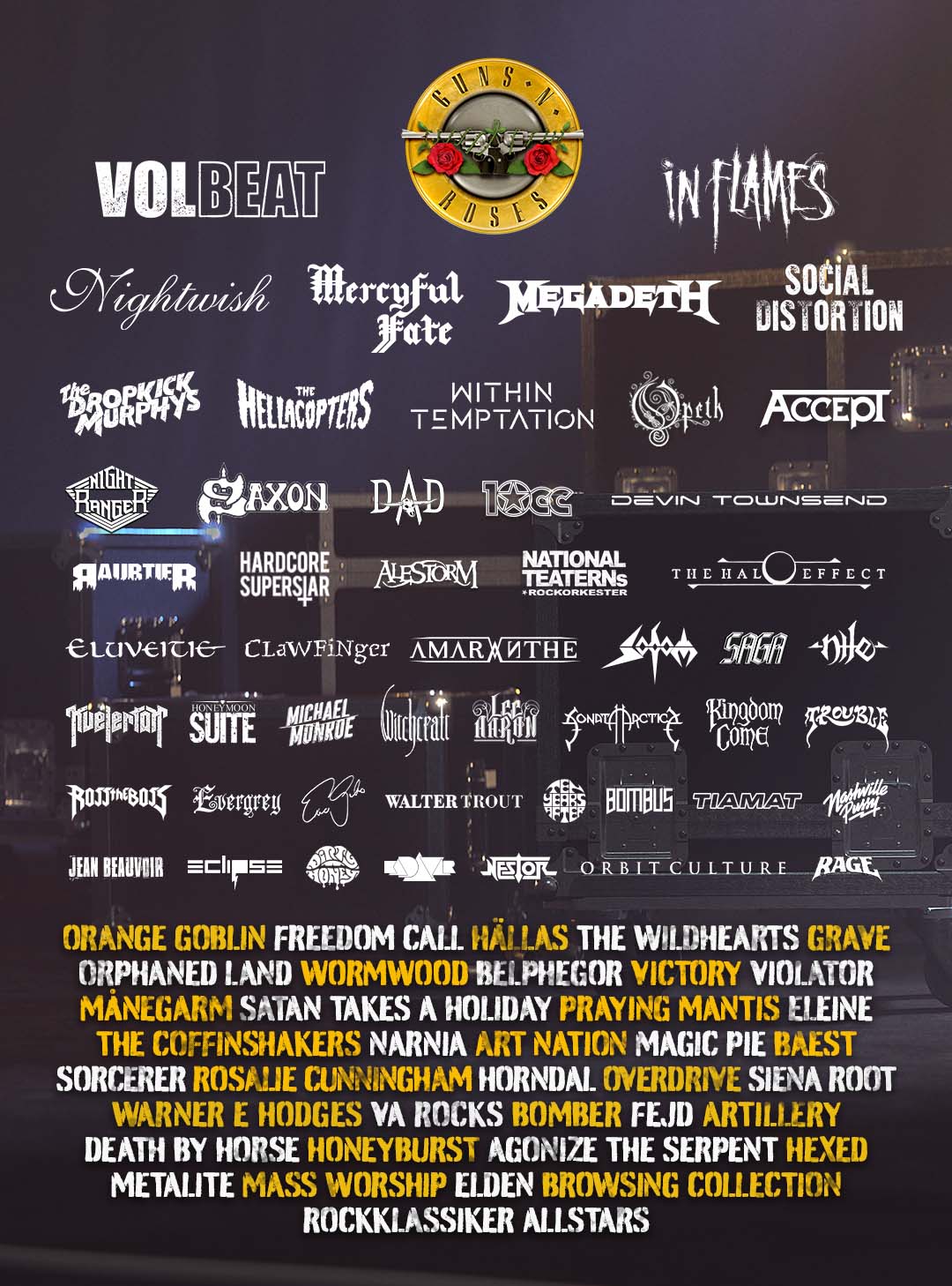 Sweden Rock Festival – 8-11 june 2022 – Sölvesborg, Sweden 