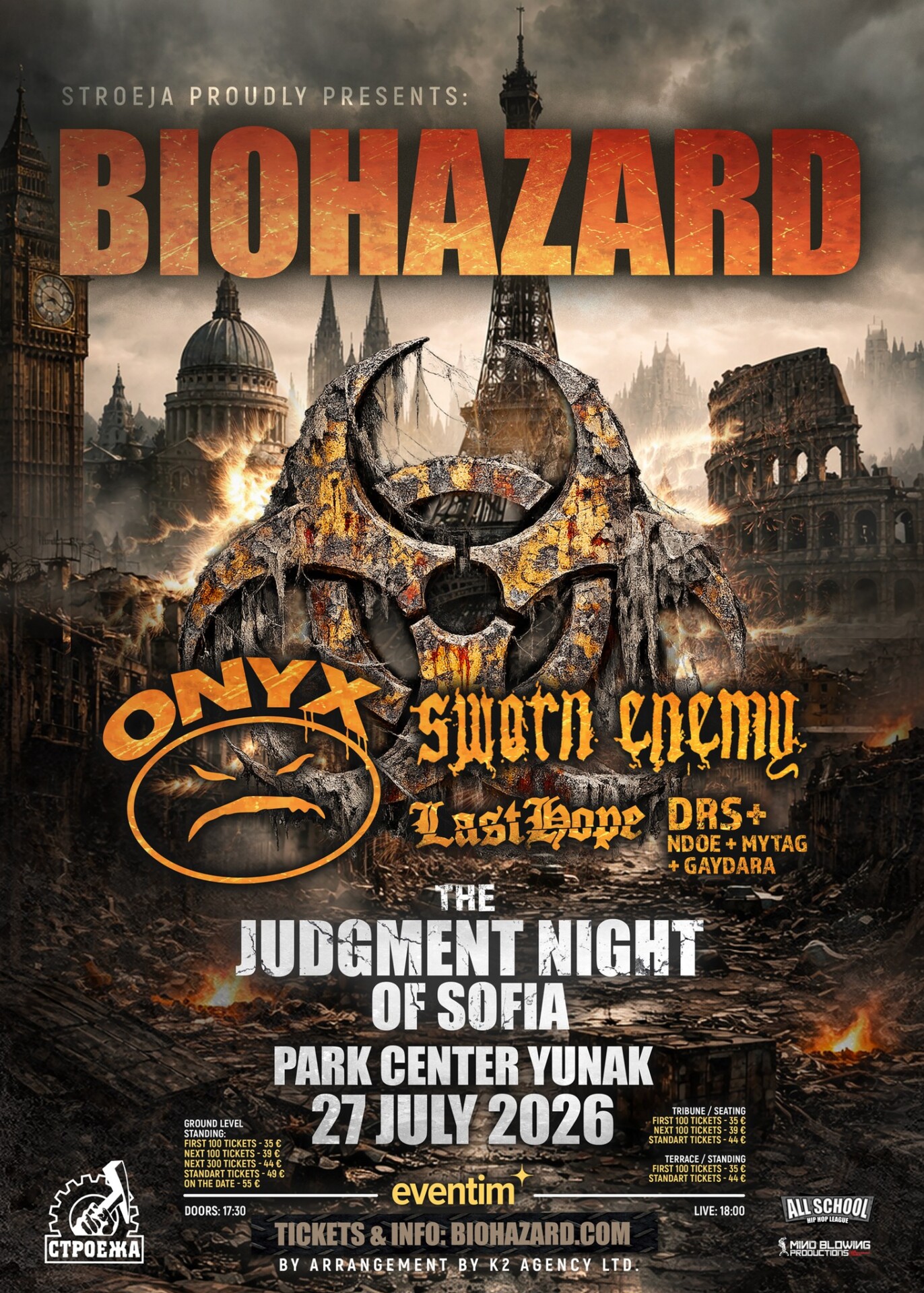 2026.07.27 biohazard 1 Biohazard & Onyx