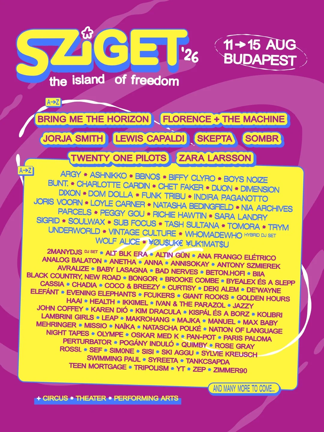2026.08.11 15 sziget Sziget festival