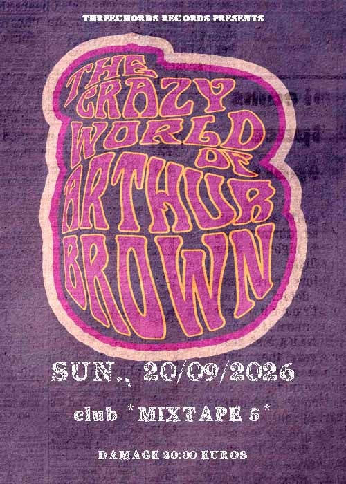 2026.09.20 the crazy world of arthur brown 2026.09.20 the crazy world of arthur brown