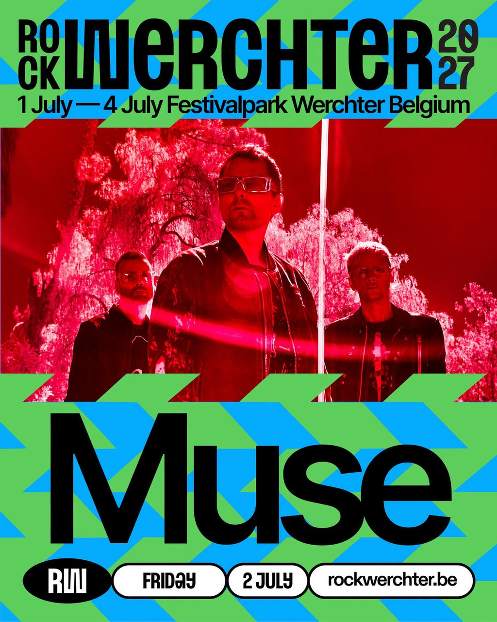Muse, RockWerchter 2027